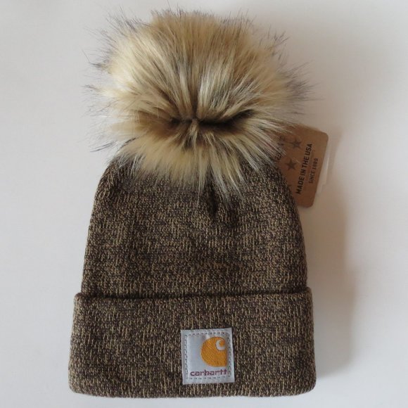Carhartt Beanie Handmade in USA Pom Set main image 9